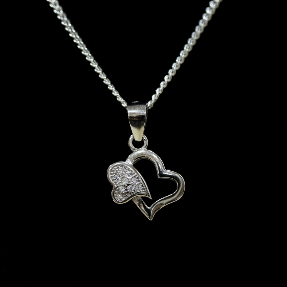 Duo Heart Necklace